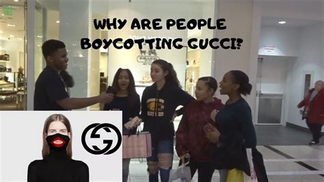 why are people boycotting gucci